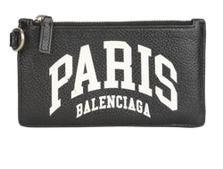 Balenciaga Cash Card Holder, Leather, Black, 090 R 527645, B/DB, 2*